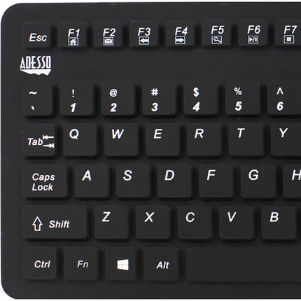 Adesso SlimTouch 270 Teclado con Touchpad Antimicrobiano USB y Diseño Impermeable