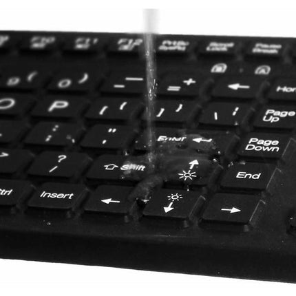 Adesso SlimTouch 270 Teclado con Touchpad Antimicrobiano USB y Diseño Impermeable