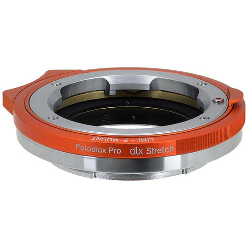 FotodioX Leica M Adaptador para Lente a Cámara Sony E-Mount DLX Serie con Ajuste de Infinito