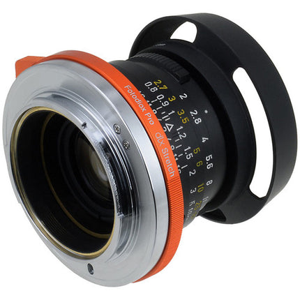 FotodioX Leica M Adaptador para Lente a Cámara Sony E-Mount DLX Serie con Ajuste de Infinito