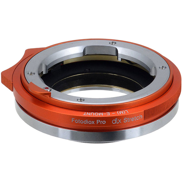 FotodioX Leica M Adaptador para Lente a Cámara Sony E-Mount DLX Serie con Ajuste de Infinito
