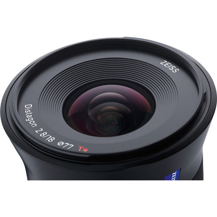 ZEISS Batis 18mm f/2.8 Lente para Sony E Full Frame y Diseño Distagon