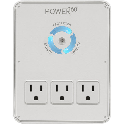 Panamax POWER360 Protector de Sobretensión 6 Enchufes 1080 Joules 2 Puertos USB