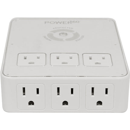 Panamax POWER360 Protector de Sobretensión 6 Enchufes 1080 Joules 2 Puertos USB