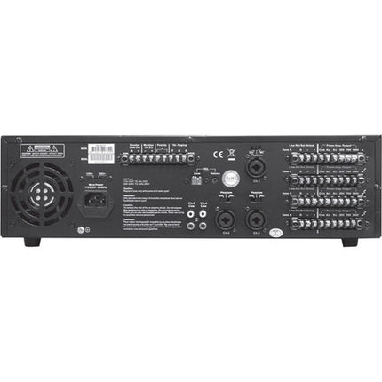 Speco Technologies PL200M Amplificador Comercial 160W 5 Fuentes 4 Zonas