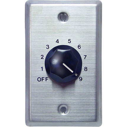 Speco Technologies WAT50 Control de Volumen Pared 50W 9 Niveles Mono