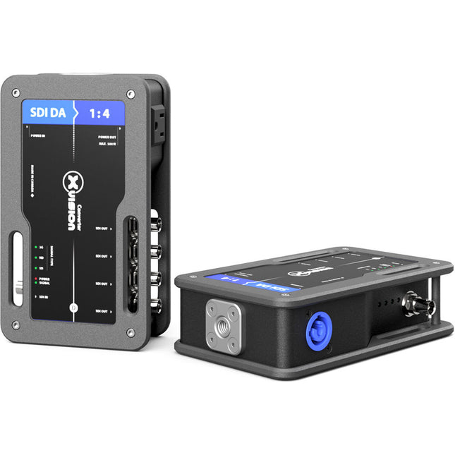 Theatrixx Technologies amplificador de distribución SDI 1x4 con cable HDMI DVI 1m