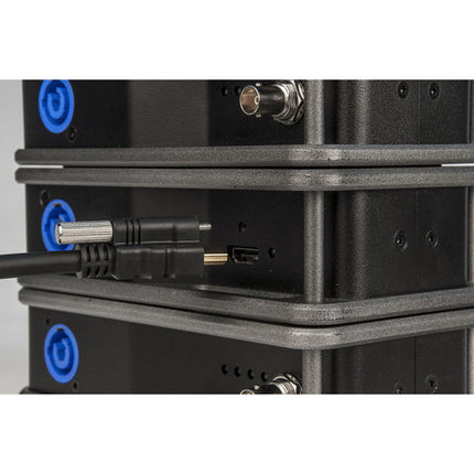 Theatrixx Technologies amplificador de distribución SDI 1x4 con cable HDMI DVI 1m