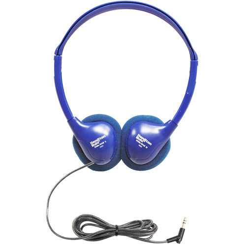 HamiltonBuhl Kids-HA2 Auriculares Estéreo para Niños 40mm Ligero Ajustable Azul