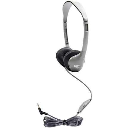 HamiltonBuhl MPC-MS-2LV Auriculares Estéreo con Control de Volumen y Adaptador 1/4"