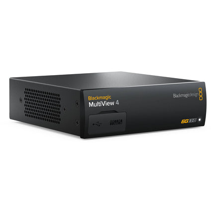Blackmagic Design MultiView 4 Monitor multiview 4 entradas 6G-SDI soporte 4K Chasis aluminio
