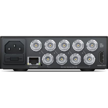 Blackmagic Design MultiView 4 Monitor multiview 4 entradas 6G-SDI soporte 4K Chasis aluminio