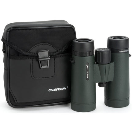 Celestron 10x42 TrailSeeker Binoculares 10x 42mm con Estabilizador y Funda