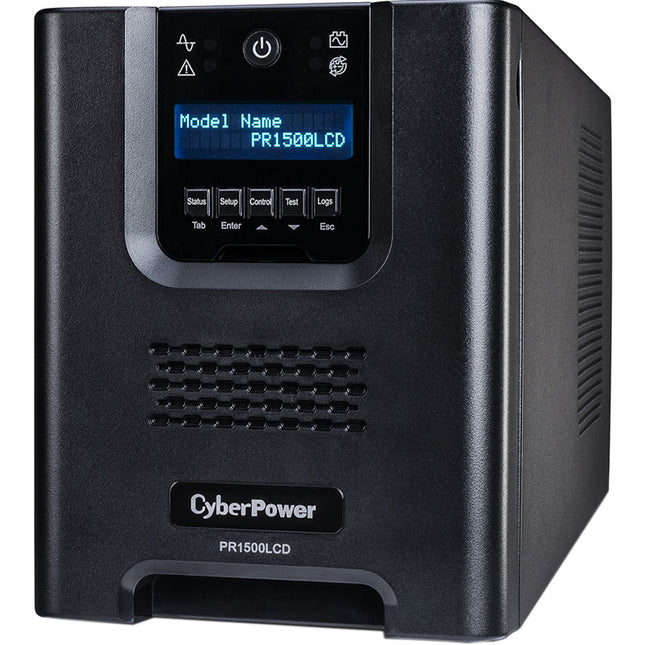 CyberPower PR1500LCDN Mini-Torre SAI 1500VA 1050W con Cable EPO