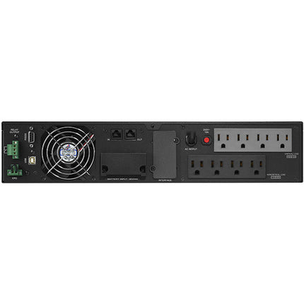 CyberPower Smart App UPS 1500VA 1350W Doble Conversión Onda Senoidal Rack/Torre