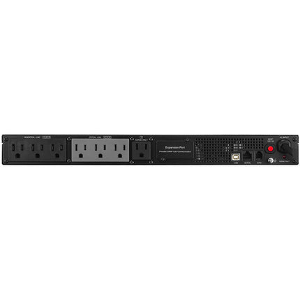 CyberPower PR500LCDRT1U UPS Ondulación Senoidal 500VA 400W con Montaje y Cable EPO