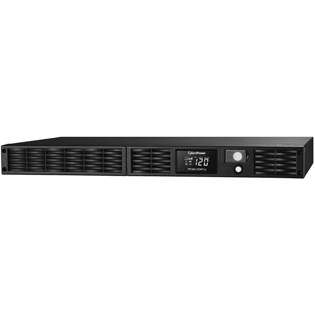 CyberPower PR500LCDRT1U UPS Ondulación Senoidal 500VA 400W con Montaje y Cable EPO
