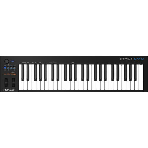 Nektar Technology GX49 Controlador MIDI USB 49 Teclas Sensibles a la Velocidad