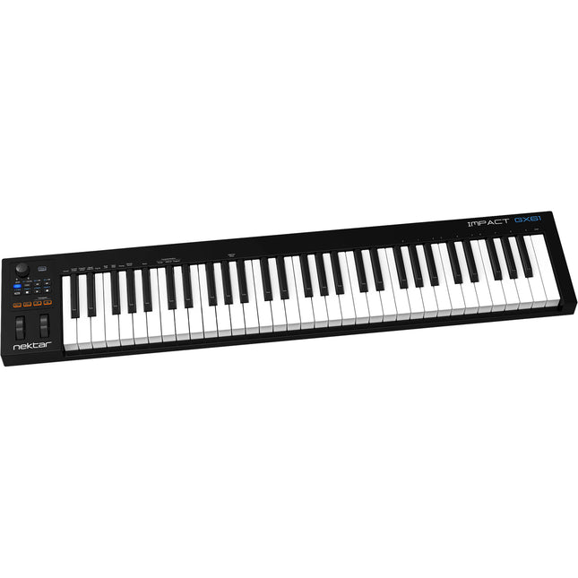 Nektar Technology GX61 Controlador MIDI USB con 61 Teclas Sensibles y 4 Curvas de Velocidad
