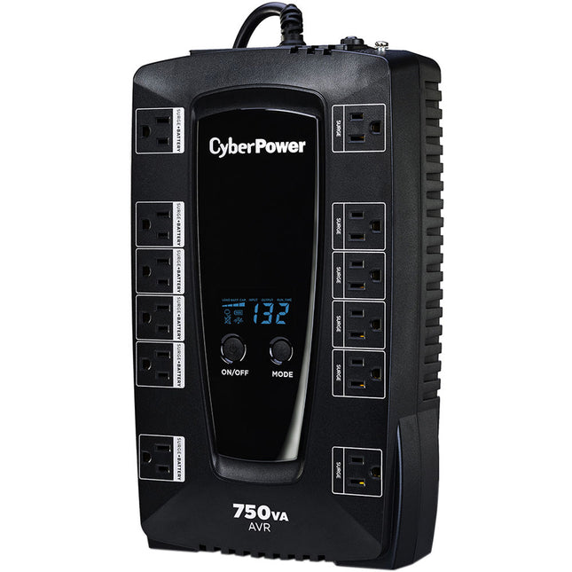 CyberPower AVRG750LCD SAI Inteligente LCD 750VA 450W con Garantía 3 Años