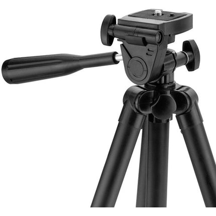 Barska AF12440 trípode de aluminio digital altura máxima 40 pulgadas capacidad 2 lb con cabeza 3 vías y placa de liberación rápida