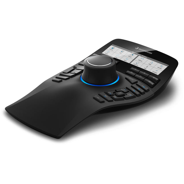 3Dconnexion SpaceMouse Enterprise Ratón 3D USB 31 Teclas Programables Pantalla LCD