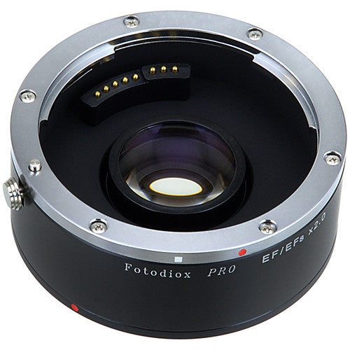 FotodioX Teleconvertidor Autofocus 2x para Canon EF con Diseño de 4 Elementos y Óptica Multi-Capa