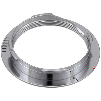 FotodioX Pro Adaptador de Objetivo M39 a Leica M Metal Chrome Montura