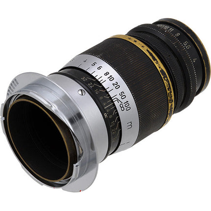 FotodioX Pro Adaptador de Objetivo M39 a Leica M Metal Chrome Montura