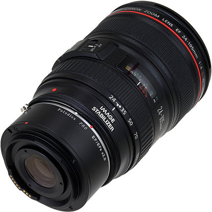 FotodioX Teleconvertidor Autofocus 2x para Canon EF con Diseño de 4 Elementos y Óptica Multi-Capa