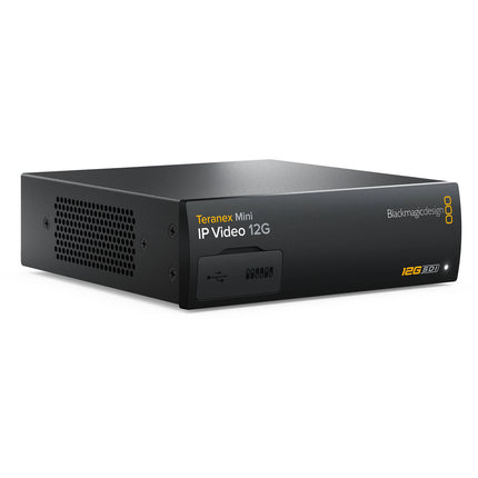 Blackmagic Design Teranex Mini IP Video 12G Convertidor de Señal 4K DCI con Salidas 12G-SDI Dual