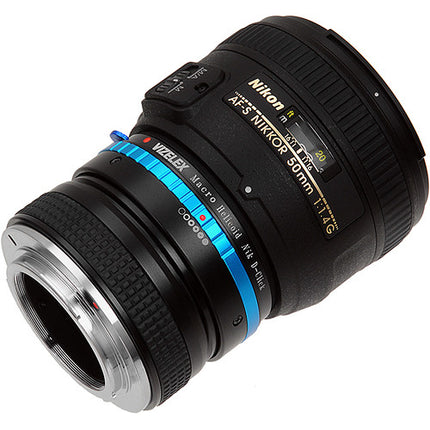 FotodioX Helicoide de Enfoque Macro Adaptador Metal para Nikon DSLR
