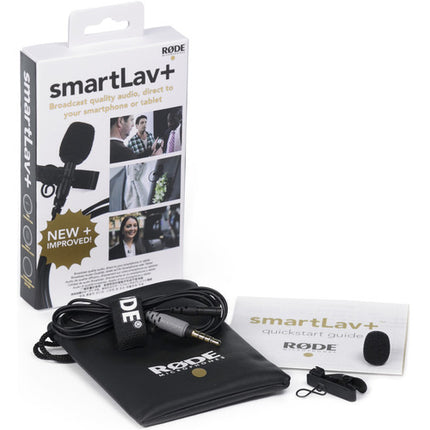 RODE smartLav+ Kit de Lavalier Doble para Entrevistas con 2 Micrófonos y Auriculares