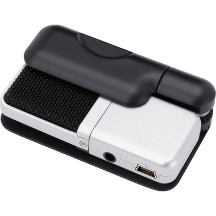 Samson Go Mic Micrófono USB para Mac y Windows Audio 44.1 48kHz Plata