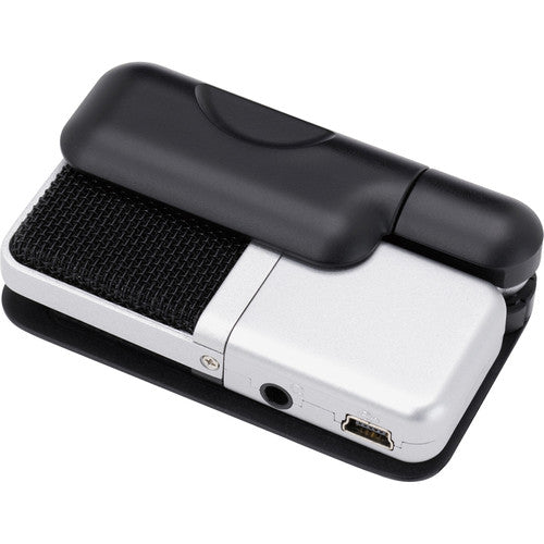 Samson Go Mic Micrófono USB para Mac y Windows Audio 44.1 48kHz Plata