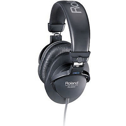 Roland RH-200 Auriculares Cerrados Monitor Circumaurales 40mm Giratorios Negro