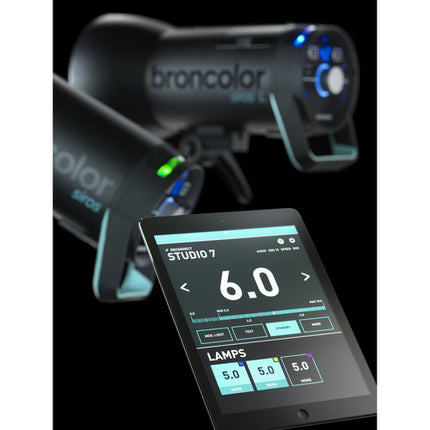 Broncolor Siros 800 L Monolight Batería 800Ws 70 Min Recarga Wi-Fi Integrado