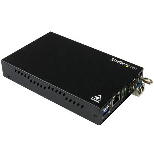 StarTech 1000 Mb/s Convertidor de Medios Ethernet Fibra Monomodo 20 km
