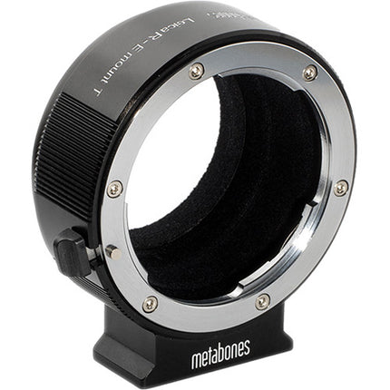 Metabones Leica R Adaptador de objetivo a cámara Sony E-Mount con pie para trípode desmontable y enfoque infinito
