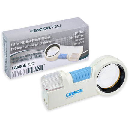 Carson CP-32 Lupa con Luz LED Aumento 9x Ligera con Funda y Cordón