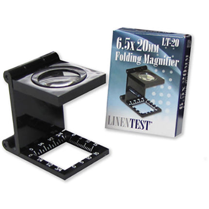 Carson LT-20 Lupa para Tela 6.5x Plegable Ligera con Medidas en cm y pulgadas