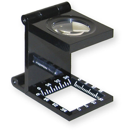 Carson LT-20 Lupa para Tela 6.5x Plegable Ligera con Medidas en cm y pulgadas