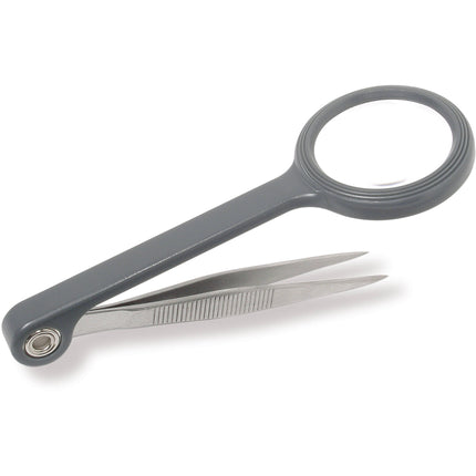 Carson MG-55 Lupa 4.5x con Pinzas de Punta Fina para Hobbies