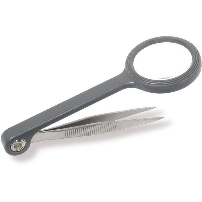 Carson MG-55 Lupa 4.5x con Pinzas de Punta Fina para Hobbies