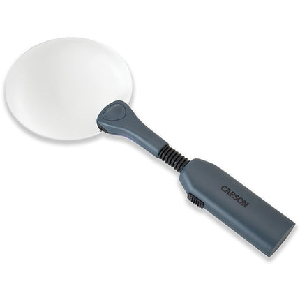 Carson HelpingHands Lupa Iluminada 2x con Base y LEDs Integrados