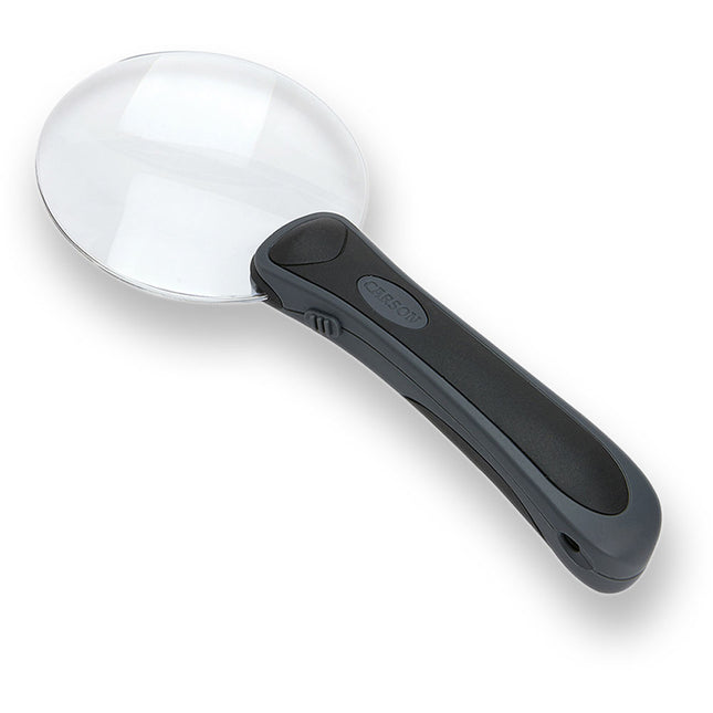 Carson RM-95 Lupa Iluminada 2x con LED Blanco y Estuche Suave