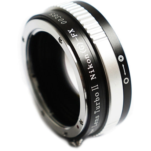 Mitakon Zhongyi Lens Turbo Adapter V2 Montura Nikon F a Fujifilm X APS-C Compacto Ligero