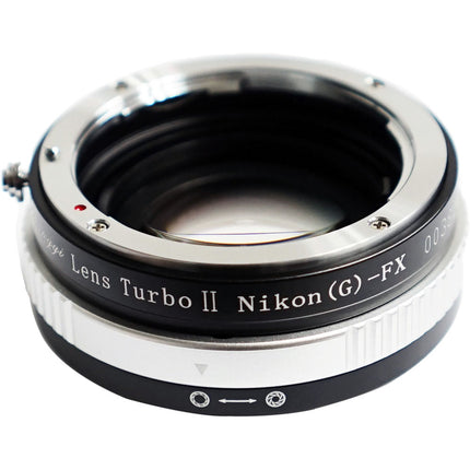 Mitakon Zhongyi Lens Turbo Adapter V2 Montura Nikon F a Fujifilm X APS-C Compacto Ligero