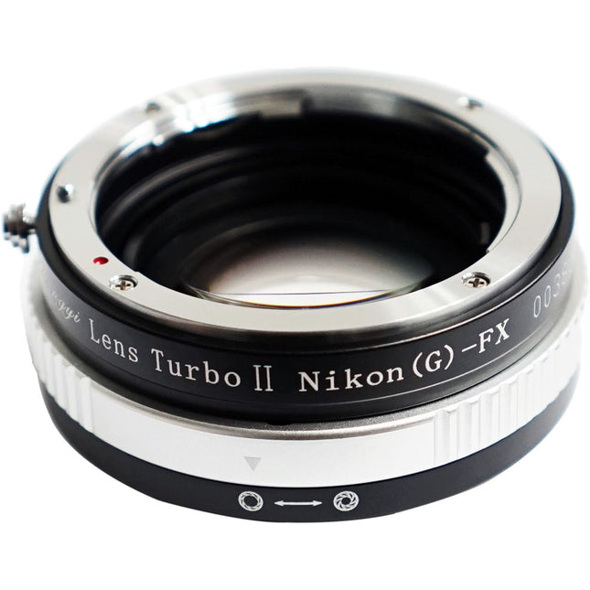 Mitakon Zhongyi Lens Turbo Adapter V2 Montura Nikon F a Fujifilm X APS-C Compacto Ligero