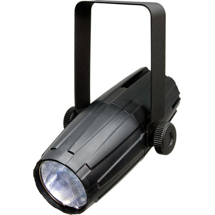 CHAUVET DJ LED Pinspot 2 Foco LED Blanco 3W 6500K Ángulo 9° y 4 Geles